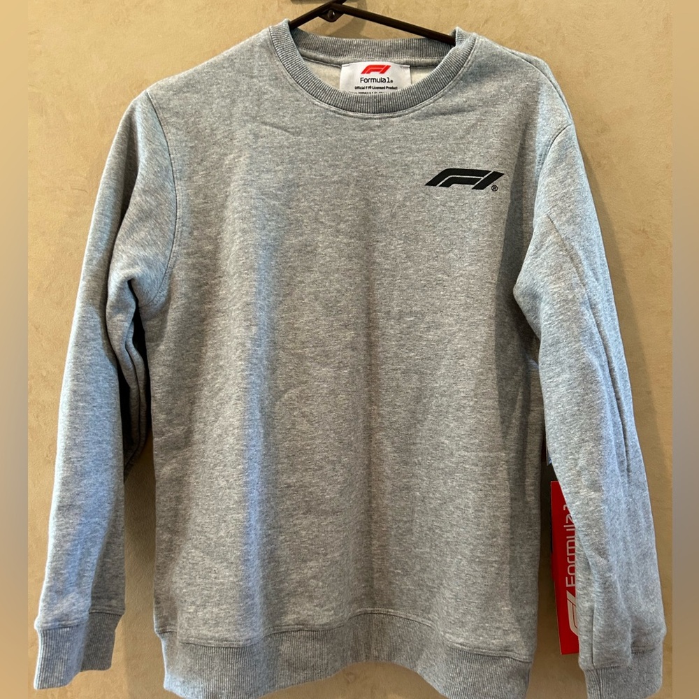 Kids Formula 1 Grey Sweatshirt